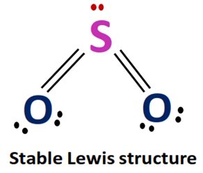 lewis dot diagram so2|SO2 Lewis Structure, Hybridization, Molecular .